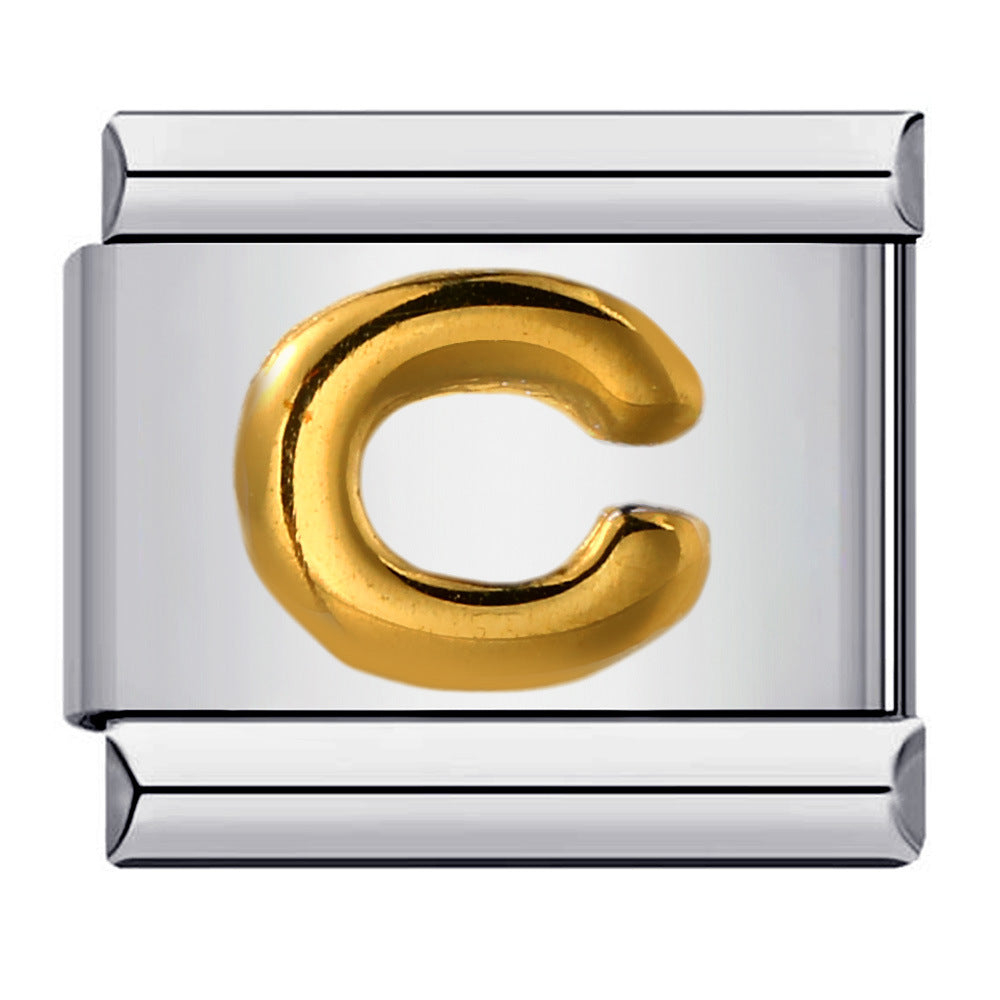 Modern Letters Italian Charm