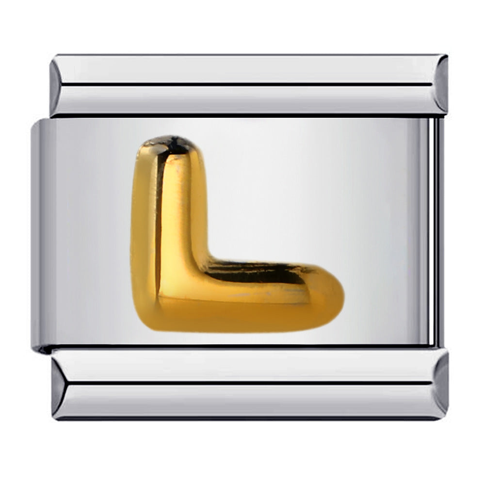 Modern Letters Italian Charm